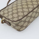 GUCCI GG Supreme Shoulder Bag PVC Leather Beige Gold 007 115 6428 Auth ka5493-13