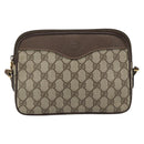 GUCCI GG Supreme Shoulder Bag PVC Leather Beige Gold 007 115 6428 Auth ka5493-2