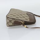 GUCCI GG Supreme Shoulder Bag PVC Leather Beige Gold 007 115 6428 Auth ka5493-5
