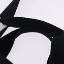 FENDI FENDACE Tote Bag Canvas 2way Black Gold 7VA558 Auth ka5494M-14