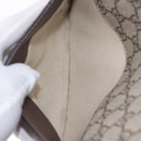 GUCCI GG Supreme Cathead Small Messenger Bag PVC Beige Gold 501050 Auth ka5496M-21