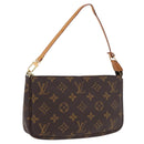 LOUIS VUITTON Monogram Pochette Accessoires Pouch M51980 LV Auth ka5499-1