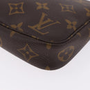LOUIS VUITTON Monogram Pochette Accessoires Pouch M51980 LV Auth ka5499-15