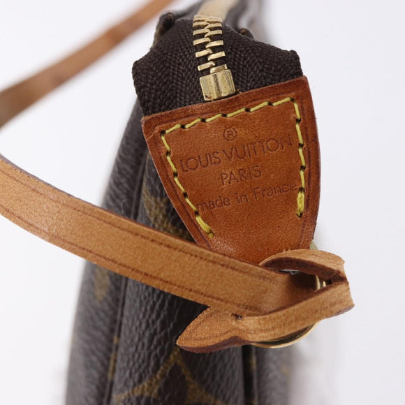 LOUIS VUITTON Monogram Pochette Accessoires Pouch M51980 LV Auth ka5499