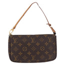 LOUIS VUITTON Monogram Pochette Accessoires Pouch M51980 LV Auth ka5499-13