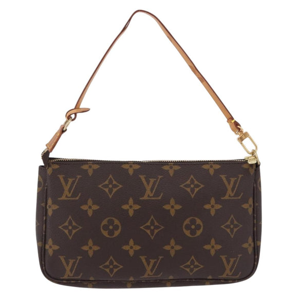 LOUIS VUITTON Monogram Pochette Accessoires Pouch M51980 LV Auth ka5499