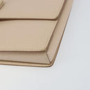 Salvatore Ferragamo Chain Shoulder Bag Leather Pink Gold Auth ka550-10