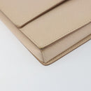 Salvatore Ferragamo Chain Shoulder Bag Leather Pink Gold Auth ka550-11