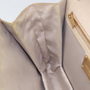 Salvatore Ferragamo Chain Shoulder Bag Leather Pink Gold Auth ka550-19