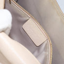 Salvatore Ferragamo Chain Shoulder Bag Leather Pink Gold Auth ka550-22