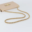 Salvatore Ferragamo Chain Shoulder Bag Leather Pink Gold Auth ka550-7
