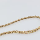 Salvatore Ferragamo Chain Shoulder Bag Leather Pink Gold Auth ka550-8