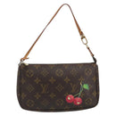 LOUIS VUITTON Monogram Cherry Pochette Accessoires Accessory Pouch M95008 LV Auth ka5500A-13