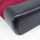 CHANEL Gabrielle de Chanel Matelasse Chain Shoulder Bag Canvas Red Auth ka5504M-16