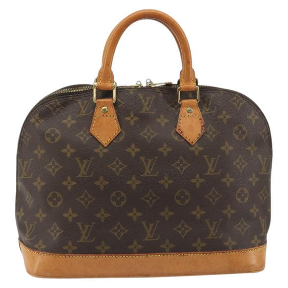 LOUIS VUITTON Monogram Alma Hand Bag M51130 LV Auth ka5505