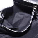 GUCCI GG Supreme Sherry Line Waist Bag PVC Black Silver 474293 Auth ka5506A-21