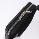 GUCCI GG Supreme Sherry Line Waist Bag PVC Black Silver 474293 Auth ka5506A-6