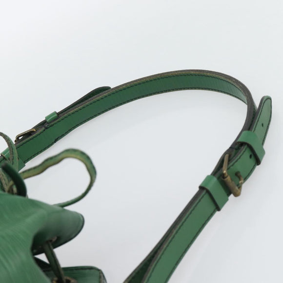 LOUIS VUITTON Epi Petit Noe Shoulder Bag Green M44104 LV Auth ka5509