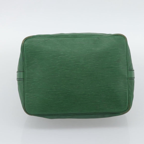 LOUIS VUITTON Epi Petit Noe Shoulder Bag Green M44104 LV Auth ka5509