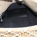 CHANEL Just Mademoiselle Matelasse Chain Shoulder Patent Brown CC Auth ka5511A-11