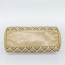 CHANEL Just Mademoiselle Matelasse Chain Shoulder Patent Brown CC Auth ka5511A-5