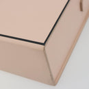 FENDI Shoulder Pouch Leather Pink Gold Tone 8BT339 Auth ka5513A-14