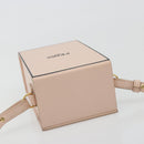 FENDI Shoulder Pouch Leather Pink Gold Tone 8BT339 Auth ka5513A-6
