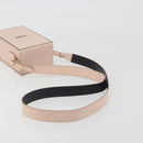 FENDI Shoulder Pouch Leather Pink Gold Tone 8BT339 Auth ka5513A-7