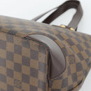 LOUIS VUITTON Damier Ebene Hampstead PM Tote Bag N51205 LV Auth ka5516-15