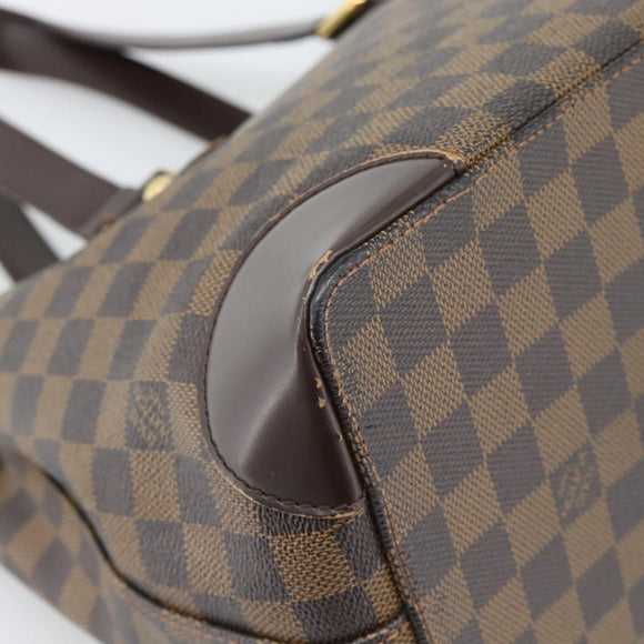 LOUIS VUITTON Damier Ebene Hampstead PM Tote Bag N51205 LV Auth ka5516
