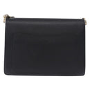 MCM Vicetos Shoulder Bag Leather Brown Gold Tone Auth ka5518A-2