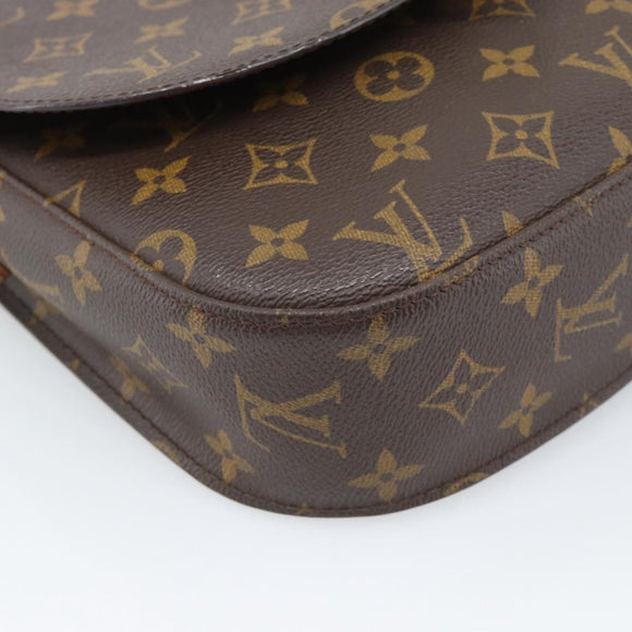 LOUIS VUITTON Monogram Saint Cloud GM Shoulder Bag M51242 LV Auth ka5519