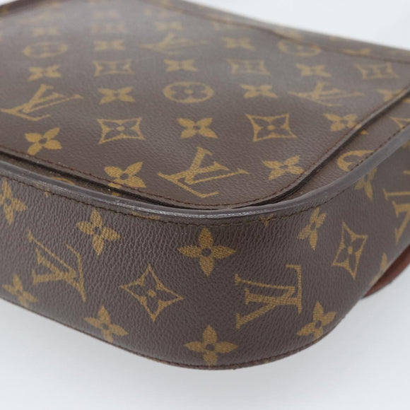 LOUIS VUITTON Monogram Saint Cloud GM Shoulder Bag M51242 LV Auth ka5519