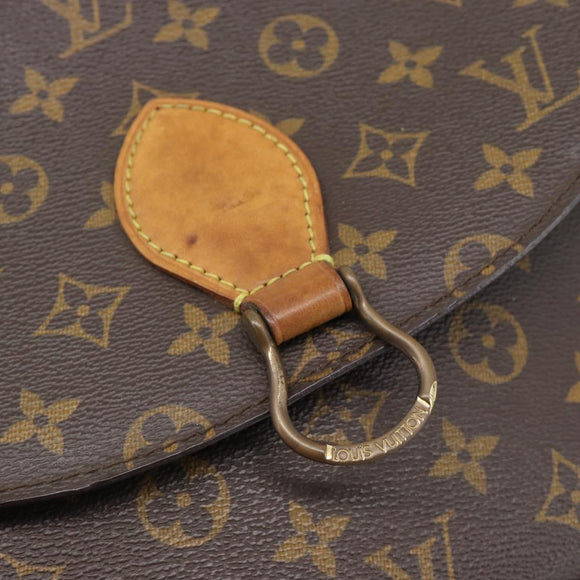 LOUIS VUITTON Monogram Saint Cloud GM Shoulder Bag M51242 LV Auth ka5519