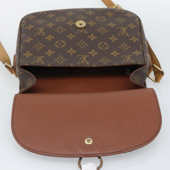 LOUIS VUITTON Monogram Saint Cloud GM Shoulder Bag M51242 LV Auth ka5519
