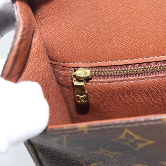 LOUIS VUITTON Monogram Saint Cloud GM Shoulder Bag M51242 LV Auth ka5519