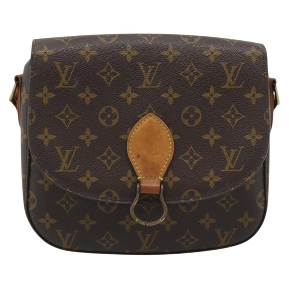 LOUIS VUITTON Monogram Saint Cloud GM Shoulder Bag M51242 LV Auth ka5519