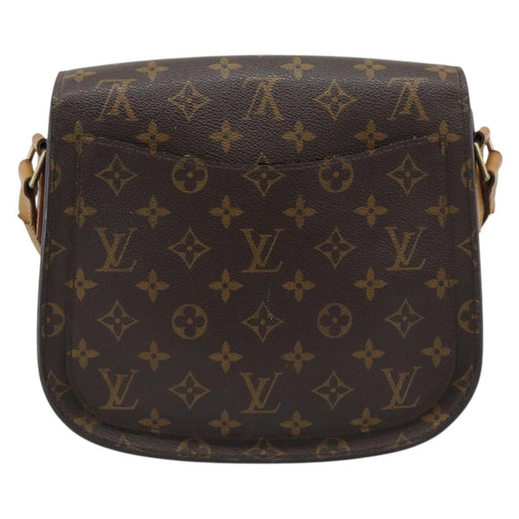 LOUIS VUITTON Monogram Saint Cloud GM Shoulder Bag M51242 LV Auth ka5519
