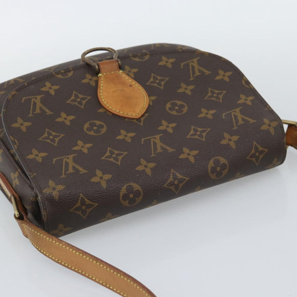 LOUIS VUITTON Monogram Saint Cloud GM Shoulder Bag M51242 LV Auth ka5519