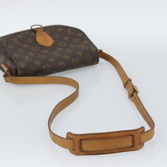 LOUIS VUITTON Monogram Saint Cloud GM Shoulder Bag M51242 LV Auth ka5519
