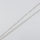 Christian Dior Necklace Metal Silver Auth ka5524-11