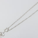 Christian Dior Necklace Metal Silver Auth ka5524-4