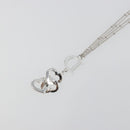 Christian Dior Necklace Metal Silver Auth ka5524-9