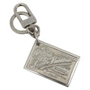 LOUIS VUITTON Porte Cles Jean Key Holder Metal Silver M65374 LV Auth ka5525-1