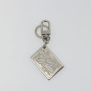 LOUIS VUITTON Porte Cles Jean Key Holder Metal Silver M65374 LV Auth ka5525-2