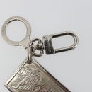 LOUIS VUITTON Porte Cles Jean Key Holder Metal Silver M65374 LV Auth ka5525-3