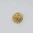 CELINE Earring Metal Gold Tone Auth ka5526-7