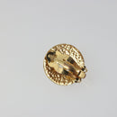 CELINE Earring Metal Gold Tone Auth ka5526-8
