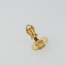 CELINE Earring Metal Gold Tone Auth ka5526-9