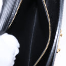 LOUIS VUITTON Epi Sellier Dragonne Clutch Bag Black M52612 LV Auth ka5527-23